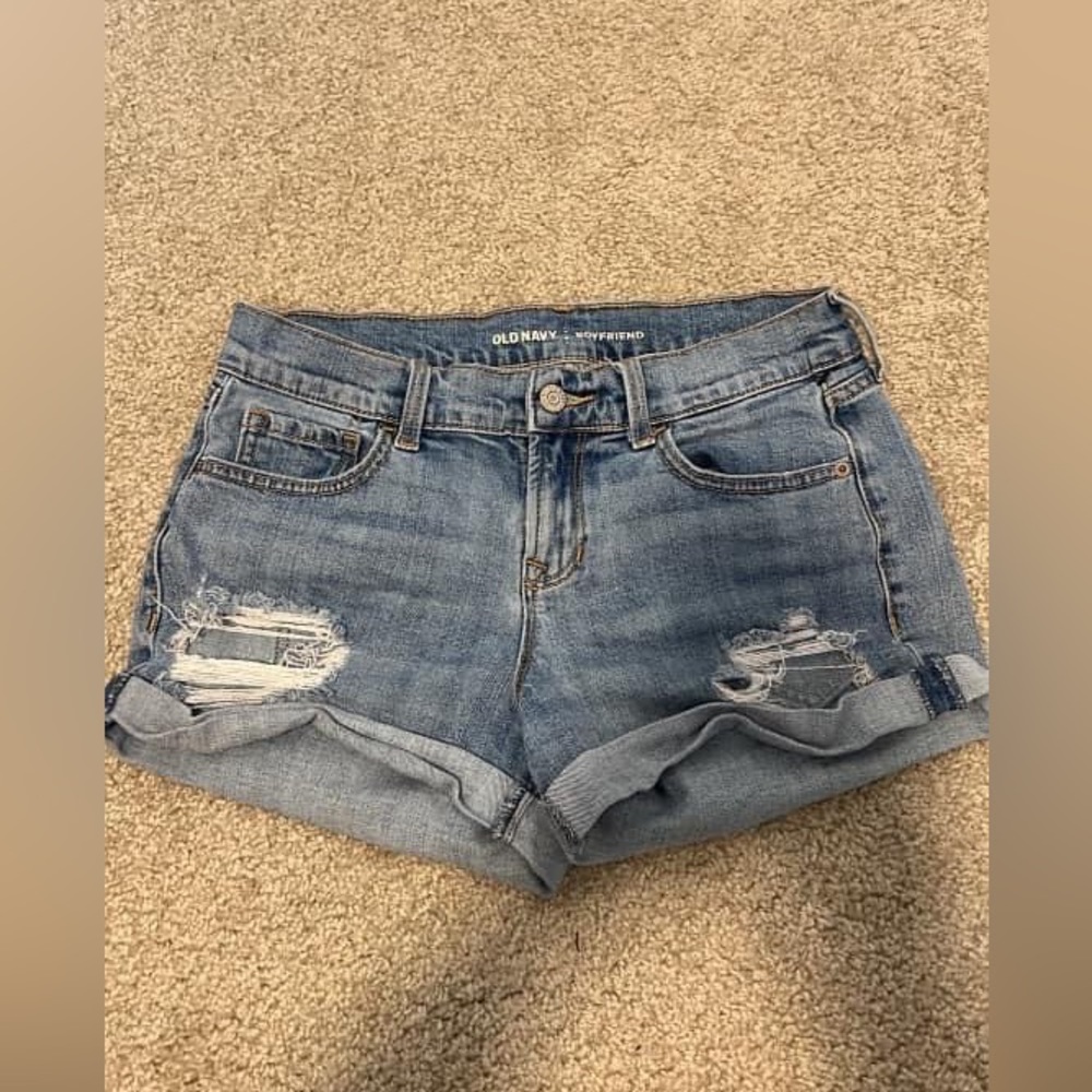 Denim shorts